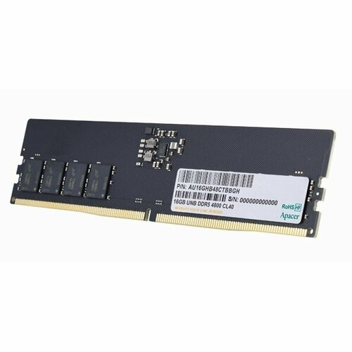 Оперативная память Apacer DDR5 16Gb AU16GHB48CTBBGH 683300₽