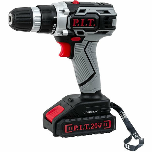 Дрель-шуруповерт аккумуляторная PIT PSR18-D3 2х15 Ач 529700₽