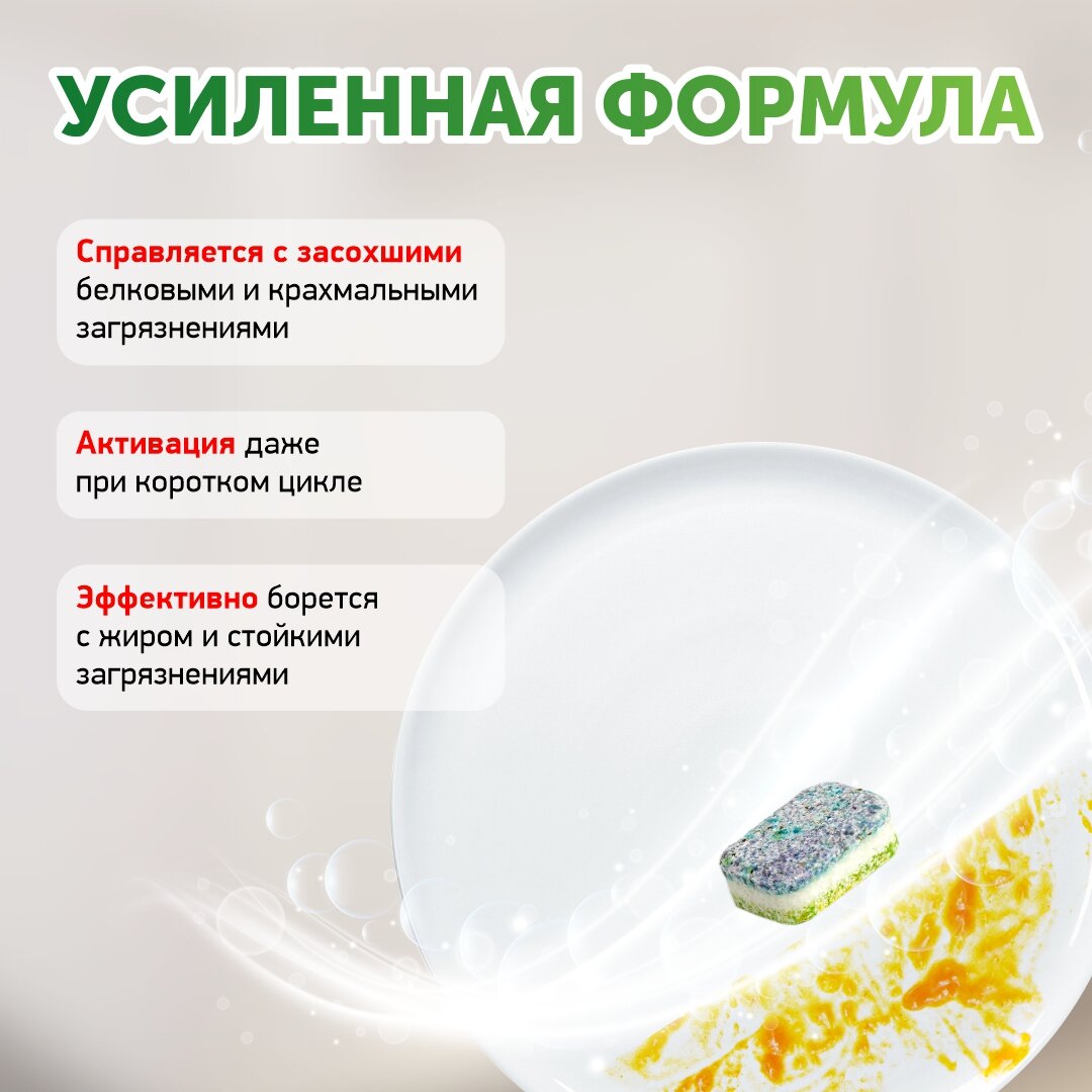 Таблетки для посудомоечной машины MEGA ULTRA, 30 шт - фотография № 6