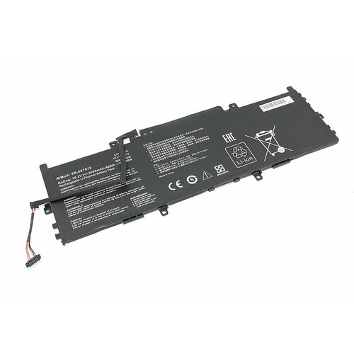 Аккумуляторная батарея для ноутбука Asus Zenbook U3100FN (C41N1715) 15.2V 3000mAh OEM mainboard for asus ux331ual ux331ua ux331un ux331u laptop motherboard i3 i5 i7 7th 8th gen v2g uma 8gb 16gb ram