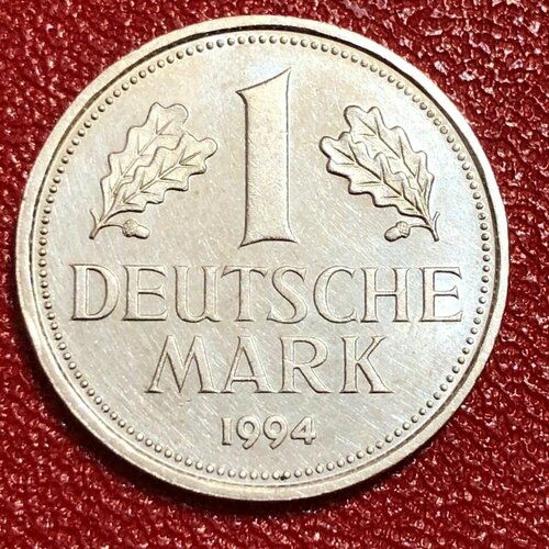 Монета Германия 1 Марка 1994 года ФРГ #6-2