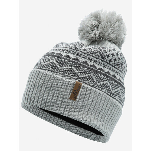 фото Шапка , размер 52/54, серый cala de la cruz