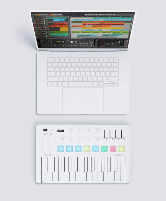 Arturia MiniLAB 3 Alpine White