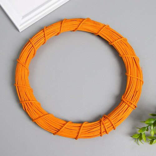 Кольцо ротанг для изготовления ловца снов Оранжевый d20 см 722₽
