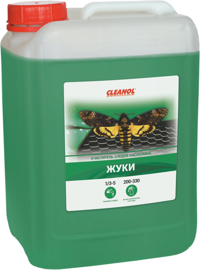 CLEANOL «жуки» Средство для удаления следов от насекомых 5 кг.