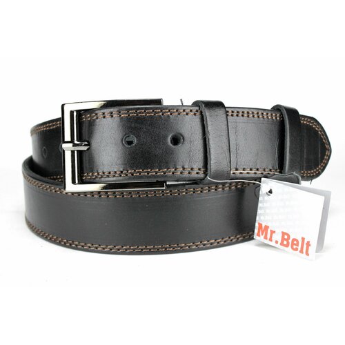 фото Ремень mr. belt, размер 125, коричневый
