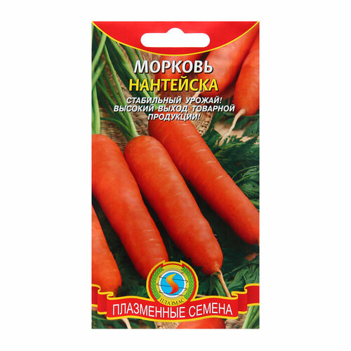 Семена Морковь Нантейска, 3 г 2 шт семена моркови сорт барыня 3 шт морковка