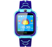 Детские смарт часы Happine GSM звонки, фото, кнопка SOS / blue