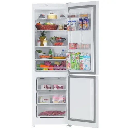 Двухкамерный холодильник Hotpoint HT 4180 W, No Frost, белый - фотография № 6