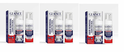 GLANCE Professional Крем-пена для депиляции FOR MEN, 150мл, 3 шт