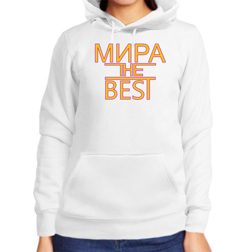 фото Худи, размер l, белый нет бренда