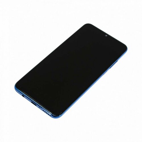 Дисплей для Huawei P30 Lite/Nova 4e 4G (MAR-LX1M/MAR-AL00) Honor 20S 4G 20 Lite 4G (RU 6.15) (48 Mp) (в сборе с тачскрином) синий, 100% рамка дисплея для huawei p30 lite nova 4e 4g mar lx1m mar al00 24 mp в сборе черный