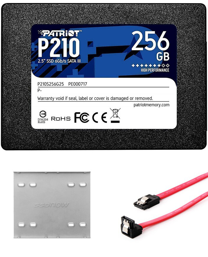 SSD накопитель PATRIOT P210 256ГБ, 2.5", SATA III - фото №11