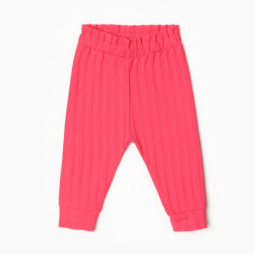 фото Ползунки bonito, размер штанишки детские, цвет тёмно-розовый, рост 80 см, розовый
