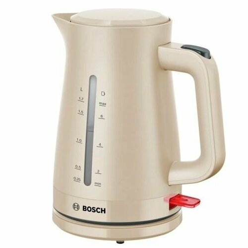 Чайник электрический Bosch MyMoment TWK3M127 2400 Вт бежевый 1737400₽
