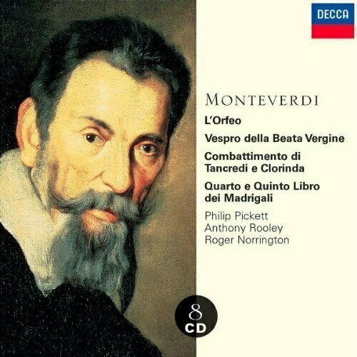 AUDIO CD Claudio Monteverdi: Monteverdi: L'orfeo, Vespro Della Beata Vergine, Madrigals, etc. opus dei археология службы