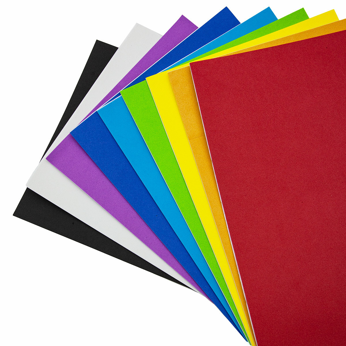 фото Фоамиран клеевой для творчества , 9 цв. А4, Astra&Craft