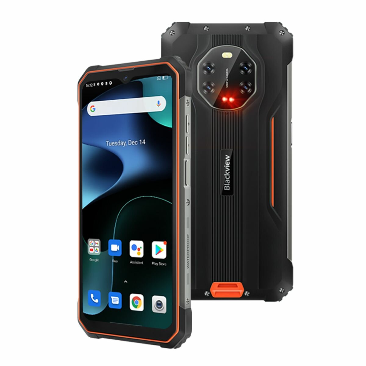 Смартфон BV8800 Blackview 8/128GB Orange - фото №12