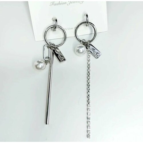 Серьги, серебро