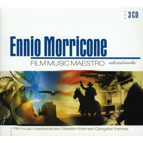 Audio CD Ennio Morricone - Original Soundtrack: Film Music Maestro - Selected Works (3 CD) audio cd головин selected symphonic works