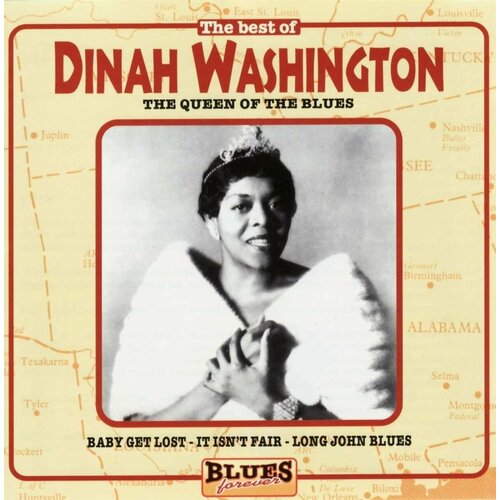 Audio CD Dinah Washington - The Best Of (Blues Forever) (1 CD) i blues футболка