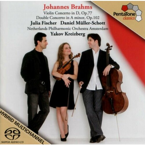 Audio CD BRAHMS - Violin Concerto-Double Concerto. / Julia Fischer; Daniel M ller-Schott (1 CD)