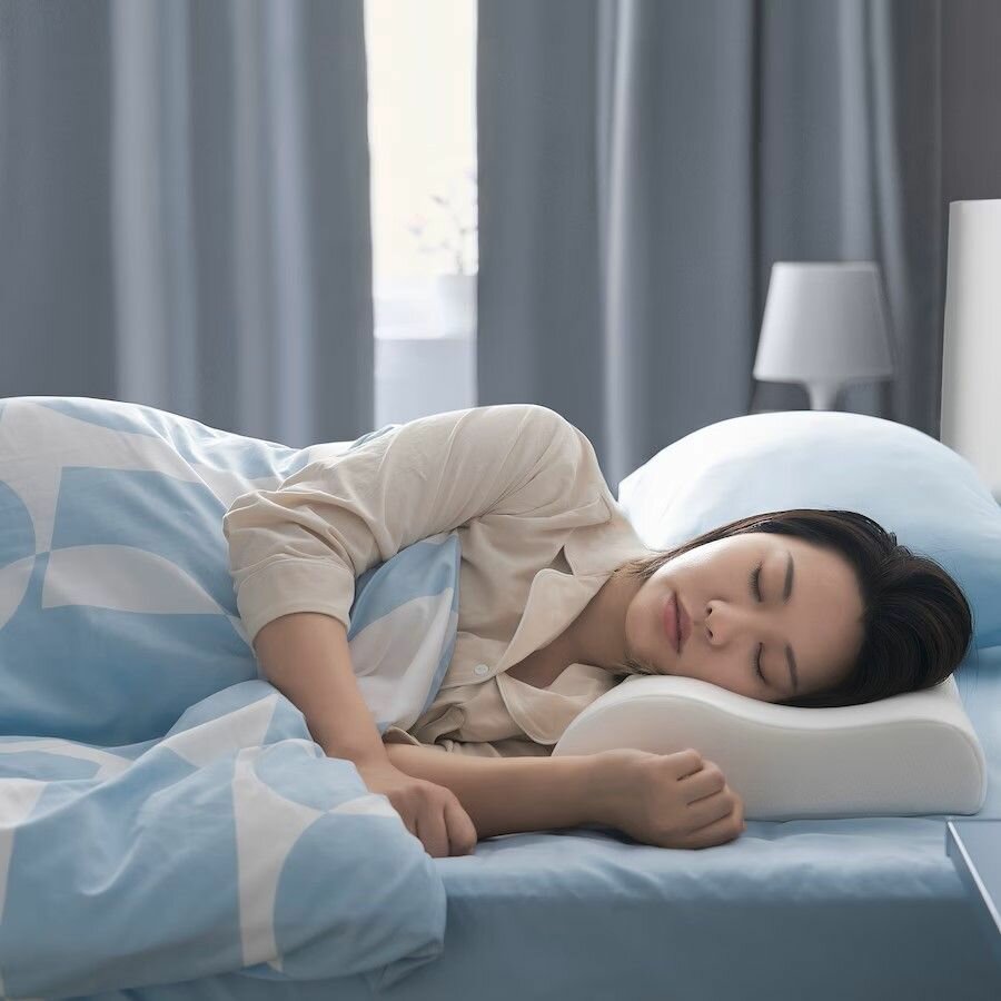 Ортопедическая анатомическая подушка для сна IKEA BRUKSVARA