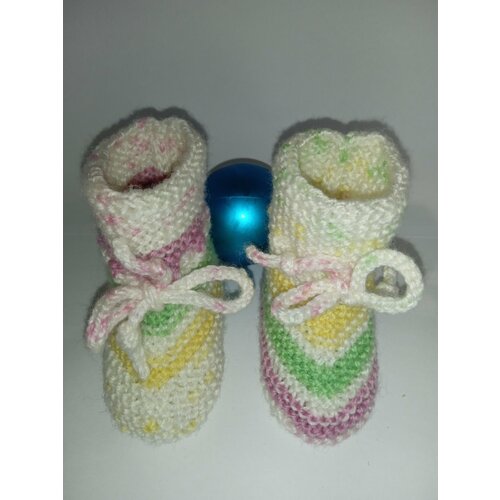 фото Носки топотушки размер 8-10 см, мультиколор