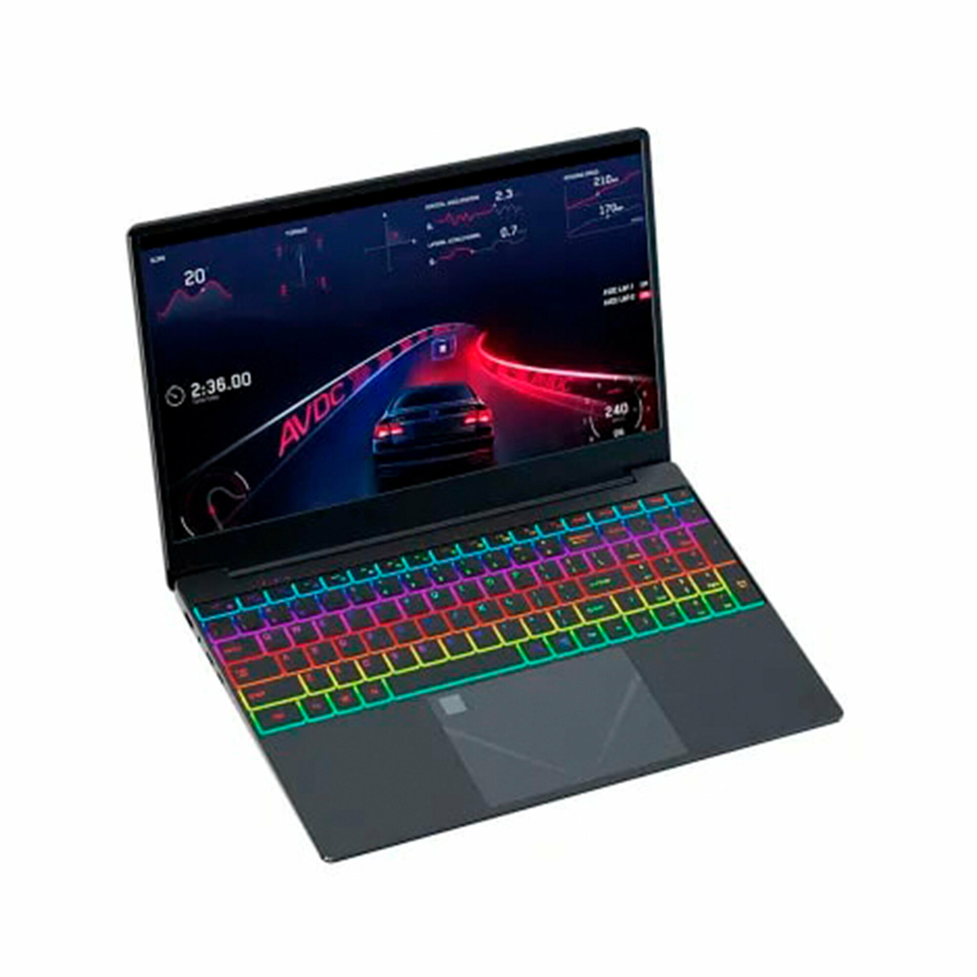 15,6 ноутбук RGB Intel Celeron N95 (3.4 GHz, 4 ядра), RAM 32 GB, SSD 1 TB, Intel UHD Graphics, Windows 10 Pro