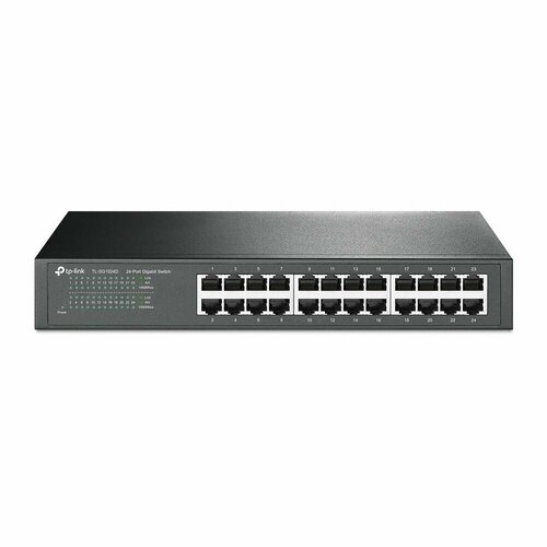 Коммутатор TP-LINK TL-SG1024D коммутатор tp link tl sg1210pp