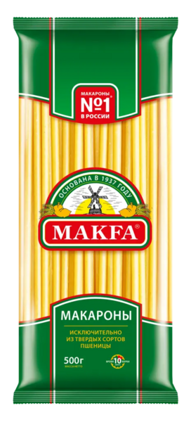 Макаронные изделия Makfa Макароны длинные