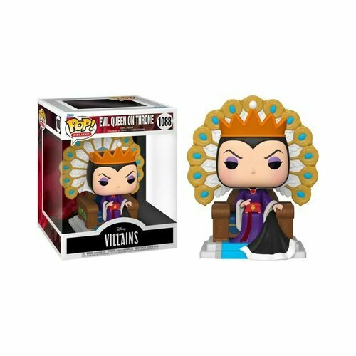 Фигурка Funko POP! Deluxe: Disney Villains. Evil Queen on Throne