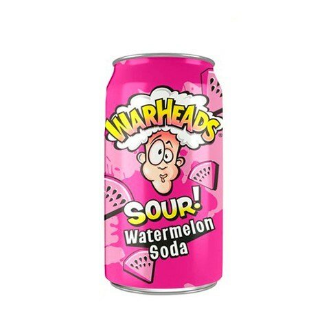 WarHeads Sour Watermelon Soda газированный напиток 355 мл