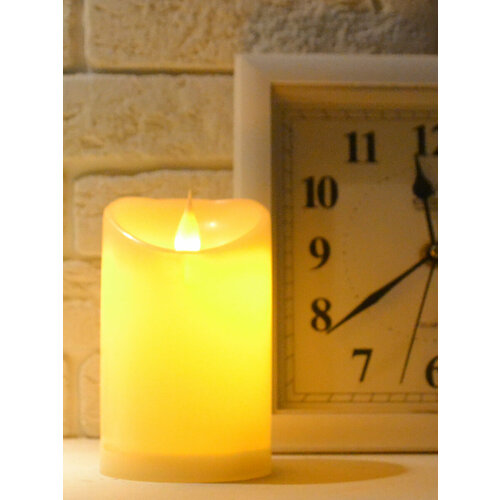 Свеча светодиодная 12см электронная мерцание 640₽