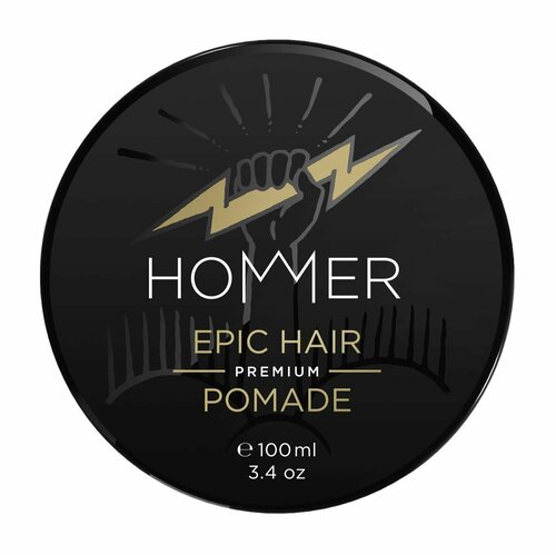 Помада для укладки волос / Hommer Epic Hair Premium Pomade