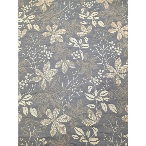 Ткань гобелен Листья Каштана с хлопком (вид2)