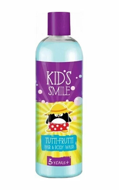 ROMAX Детский шампунь и гель душ KIDS SMILE Тутти Фрутти 500 г