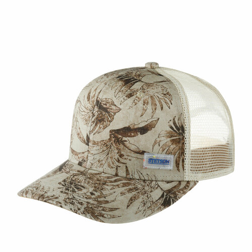 Бейсболка STETSON арт. 7783901 BASEBALL CAP ORGANIC LINEN SUSTAINABLE (бежевый), размер ONE