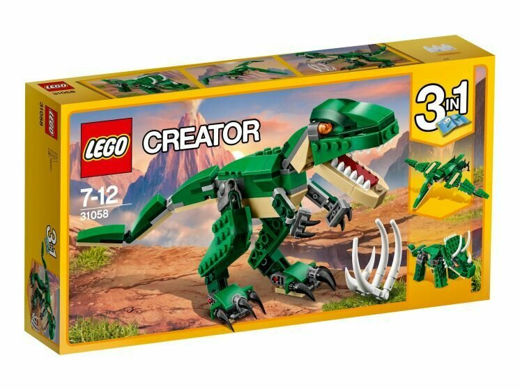 Конструктор LEGO Creator 3in1 Грозный динозавр 31058