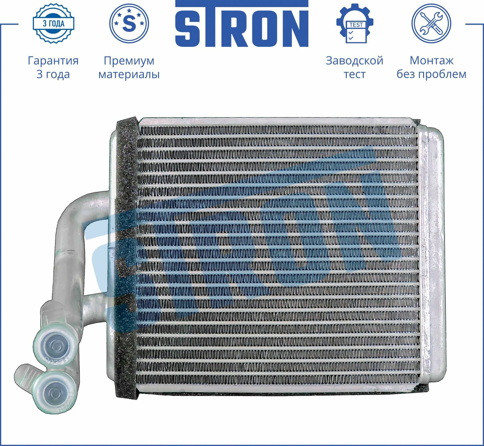 Радиатор отопителя STRON для автомобиля HYUNDAI GRACE, H100 I, PORTER I, арт. STH0017