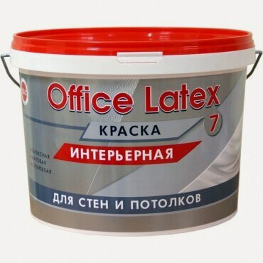 Изображение товара БС-900 Краска интерьерная OFFICE LATEX 7 супербелая 10л база А