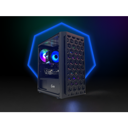 Игровой компьютер i3 12100f RTX 3050 8GB Black