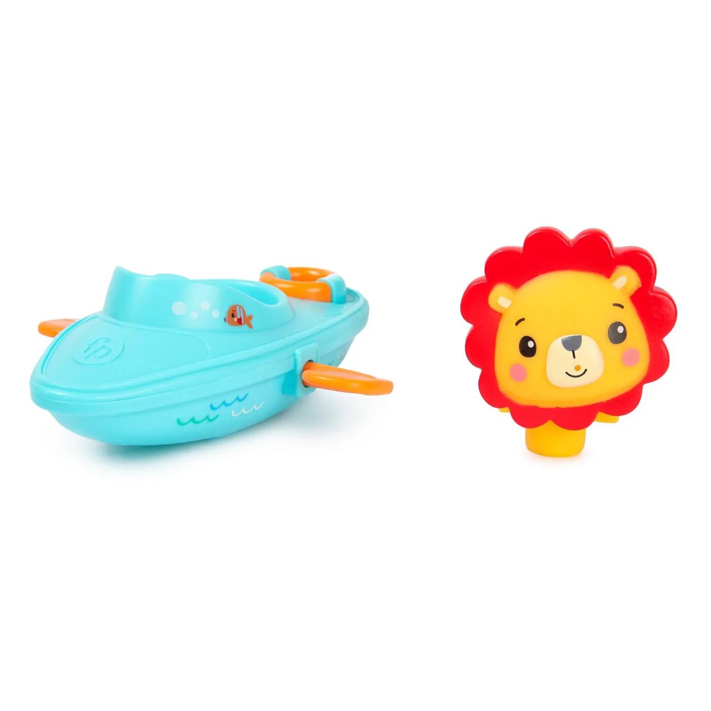 Игрушка для ванной Fisher Price Лодка со львом GMBT003A