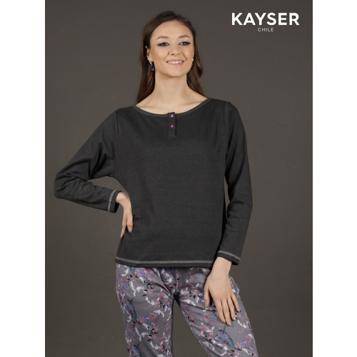 Пижама Kayser, размер XXL, серый