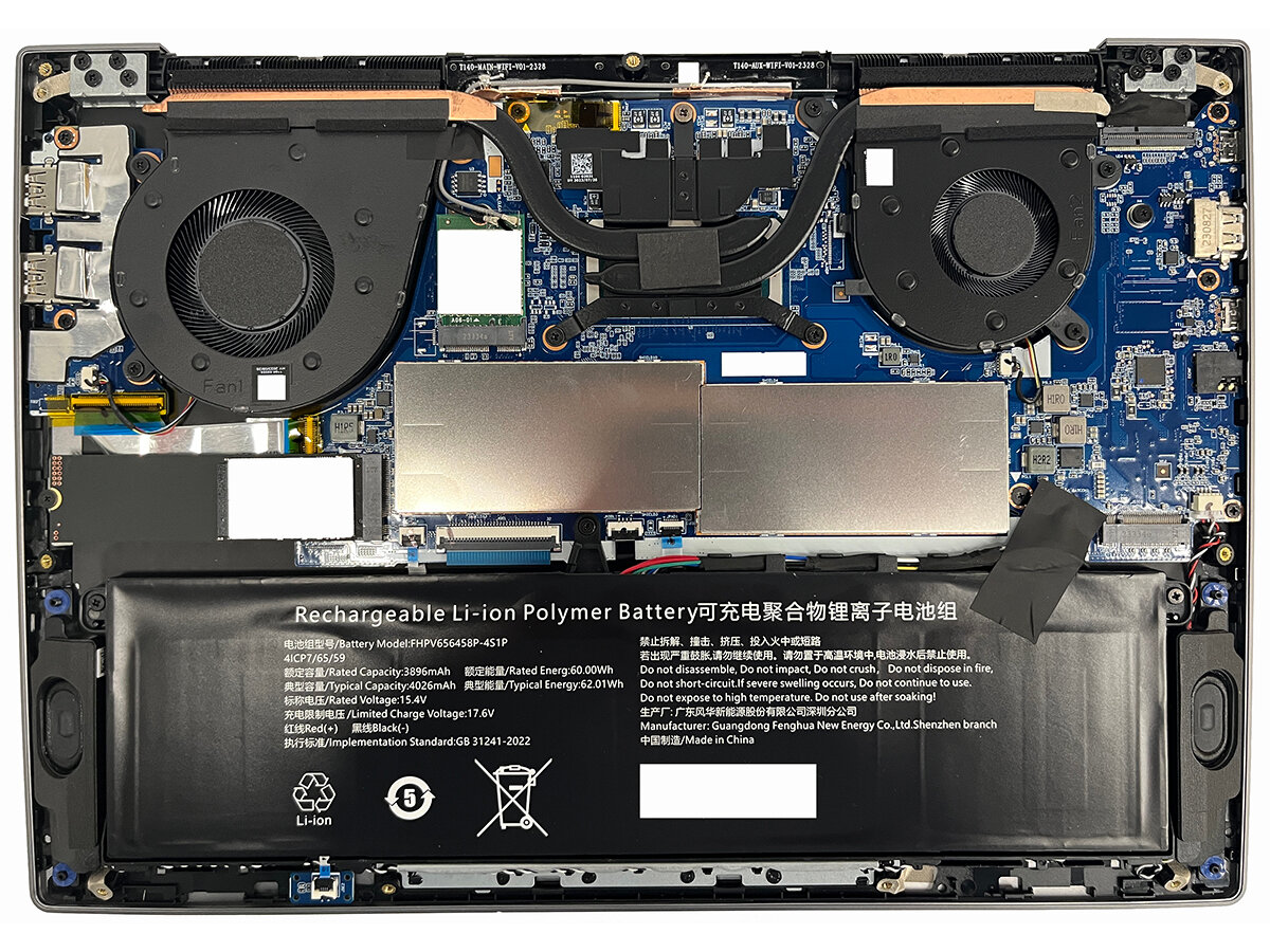 Ноутбук MAIBENBEN P429 P4292SB0LGRE0 (14", Core i5 12450H, 8Gb/ SSD 512Gb, UHD Graphics) Серый - фото №5