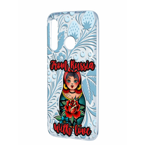 Силиконовый чехол Mcover для Huawei Honor 10i с рисунком Matreshka from Russia силиконовый чехол mcover для samsung a73 с рисунком matreshka from russia