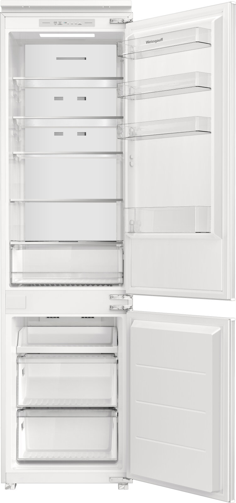 Встраиваемый холодильник с инвертором Weissgauff WRKI 195 Total NoFrost Inverter