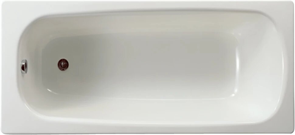 фото Стальная ванна 120х70 см Roca Contesa 212D06001