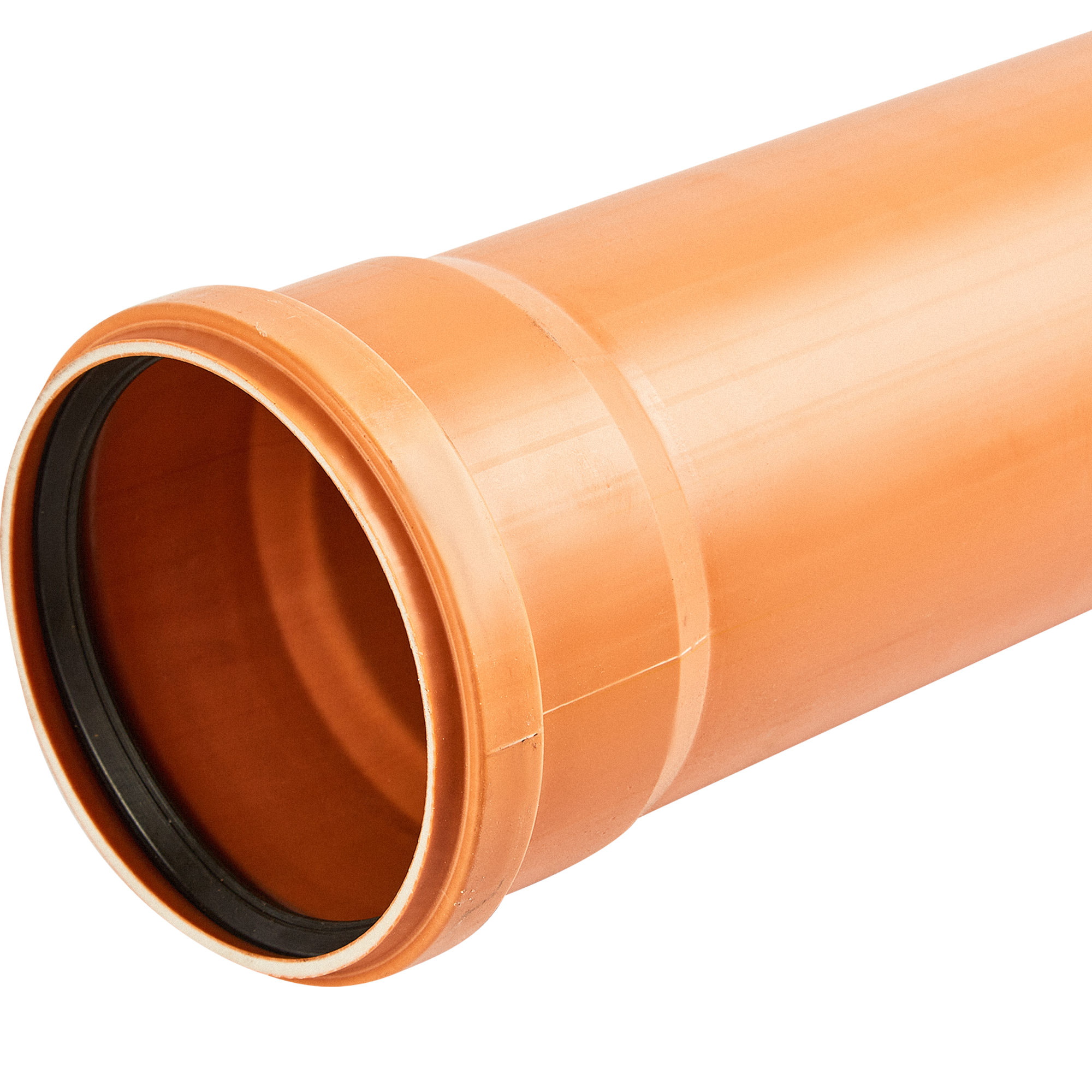 Труба канализационная Хемкор SN4 d110x1000 мм для наружной канализации