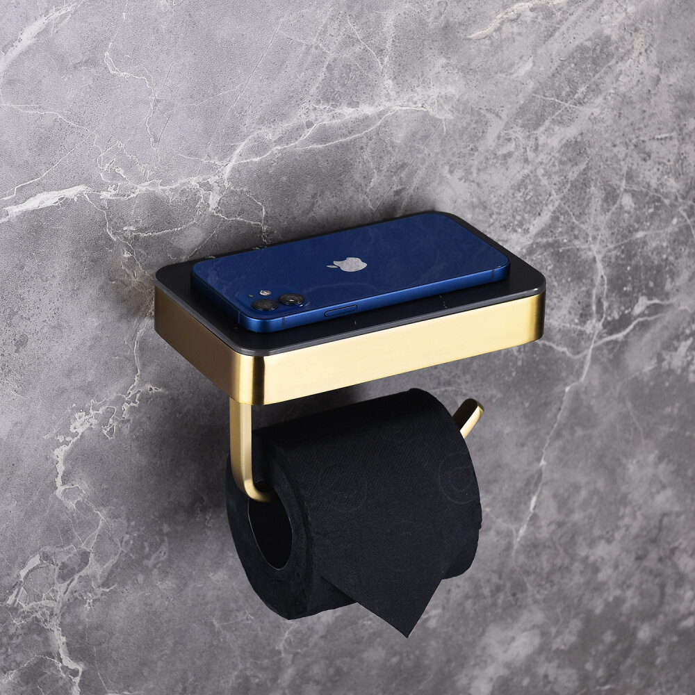 Держатель для туалетной бумаги Abber Westen AA1730G — фото 1